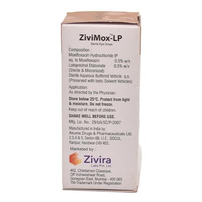 ZIVIMOX LP Eye Drops 5ml - Eye Infections-Eaa