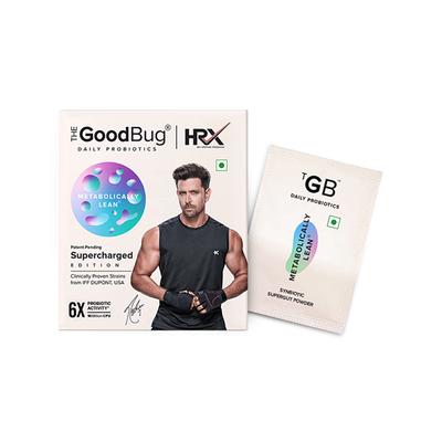 The Good Bug Metabolically Lean HRX SuperGut Powder - Weight Loss for Women & Men, 6X Probiotic Activity- 15 Days Pack 30 gm - Multi-Vitamins