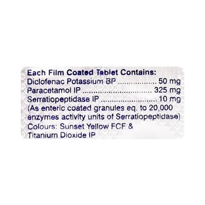 Diclotal + SP Tablet 10'S - Pain relief-Ano