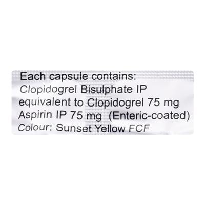 Plagerine A 75mg Capsule 10'S - Blood Clot-Ant