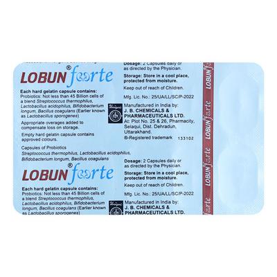 Lobun Forte Capsule 10'S - Diarrhoea-Ant