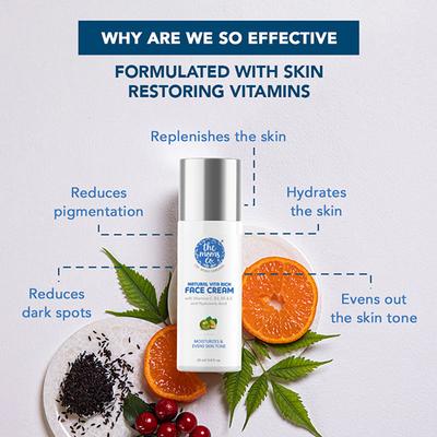 The Mom's Co. Natural Vita Rich Face Cream Vitamins C 25ml - Scrubs & Exfoliants