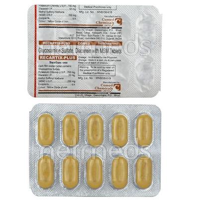 Recartix Plus Tablet 10'S - Arthritis-Oth