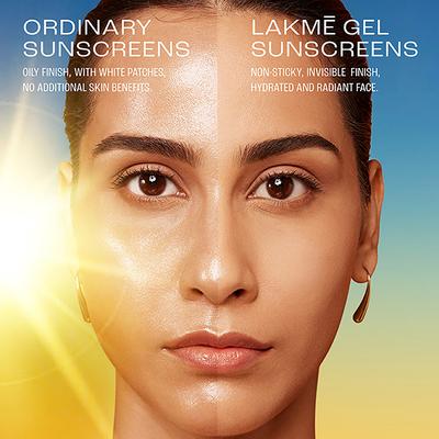 Lakme Sun Expert SPF 50 PA+++ Light Weight Gel 50 gm (N) - Face Sunscreen