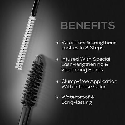 Renee Cosmetics Full Volume 2-In-1 Mascara 10 ml - Mascaras