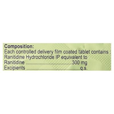 Rantac OD 300mg Tablet 10'S - Ulcer/Reflux/Flatulence-Aaa