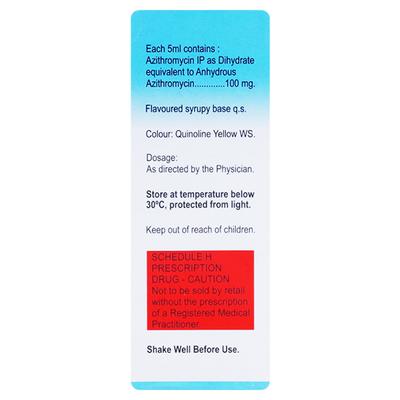 Pratham 100mg Rediuse Suspension 15ml - Bacterial Infections-Mac