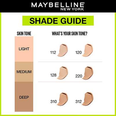 Maybelline New York Super Stay 24H Full coverage Liquid Foundation,Natural Beige 220 30 gm - Foundation