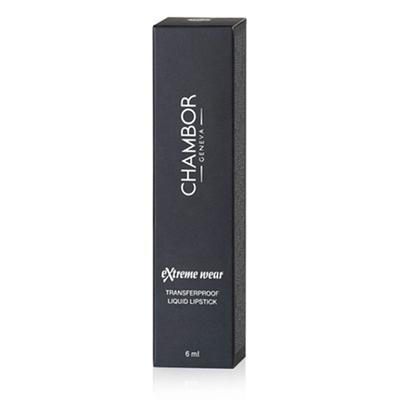 Chambor Extreme Wear Transferproof Liquid Lipstick, Rouge Grenadine No.461 6 ml - Liquid Lipsticks