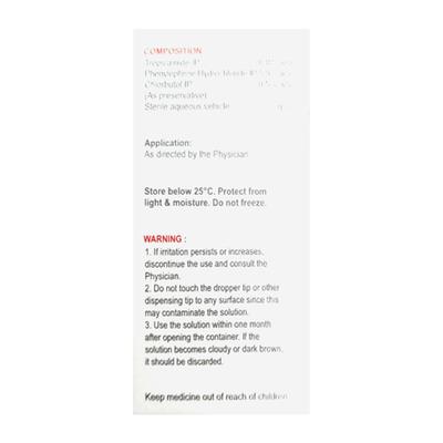 MYDRIASOL PLUS Ophthalmic Solution 5ml - Mydriasis