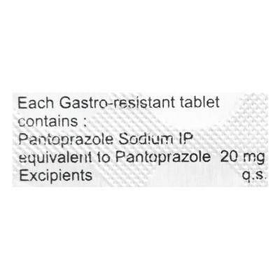 PANTODAC 20mg Tablet 15's - Ulcer/Reflux/Flatulence-Aaa
