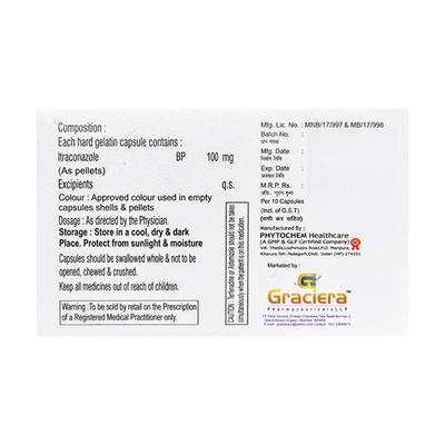 GRITA 100mg Capsule 10's - Fungal Infections-Anf