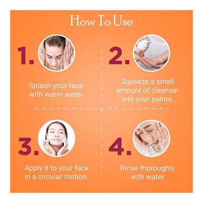 Seer Secrets Lemon Shorea Cinnamon Sebum Retarding Facial Cleanser 100 ml - Face Creams