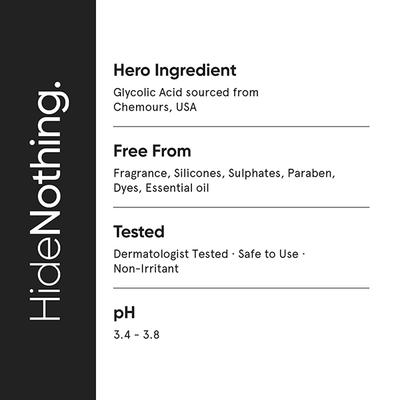 Minimalist Glycolic acid & Tranexamic acid, 11% Body Exfoliator 60 ml - Others