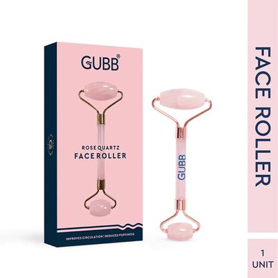 GUBB Rose Quartz Face Roller 235 gm - Massagers