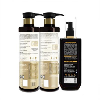 Good Hair Ayurvedic Anti Dandruff AntiHairfall Shampoo 200 ml + Conditioner 200 ml + Hair Oil 100 ml - Shampoos
