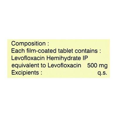 Qure 500mg Tablet 10'S - Bacterial Infections-Qui