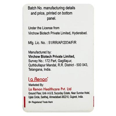 CEREHENZ 60 Injection 1's - Nootropics And Neurotrophics
