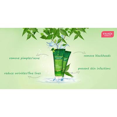 Anti-Acne Neem Face Wash With Tea Tree Extract 60 ml - Face Washes