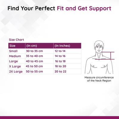 Flamingo Cervical Collar (OC - 2003) Medium - Neck/Shoulder Supports