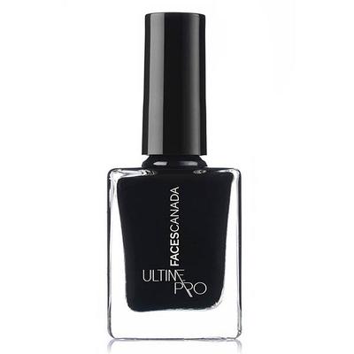 Faces Canada Ultime Pro Gel Lustre Nail Lacquer Black Raven 38 9 Ml - Nail Polish