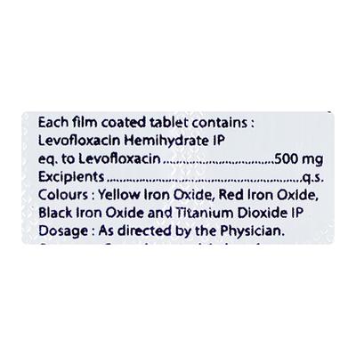 BENLEVO 500mg Tablet 10's - Bacterial Infections-Qui