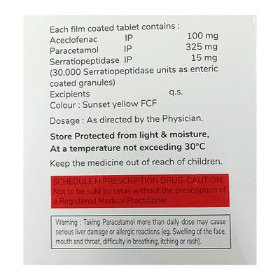 FLEXAGE Tablet 10's - Pain relief-Nsa