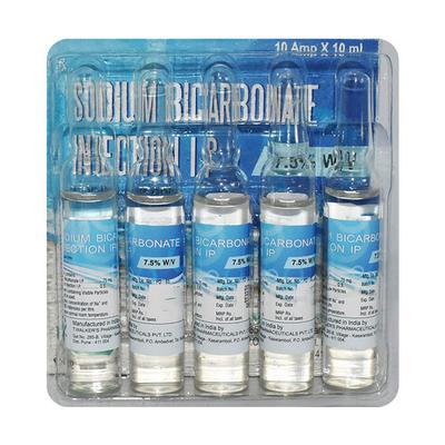SODIUM BICARBONATE(T.WALKERS) 7.5% Injection 10ml - Constipation-Lax