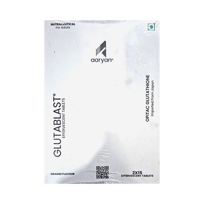 GLUTABLAST ORANGE FLAVOUR Effervescent Tablet 2x15's - Supplements-Vam