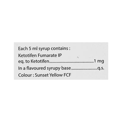 KETOTIDE Syrup 60ml - Asthma/COPD-Ast