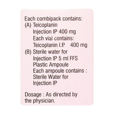 Ticogem 400mg Injection 1ml - Bacterial Infections-OAB