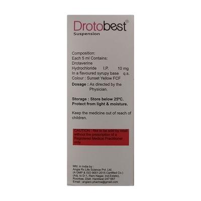 DROTOBEST DELICIOUS MANGO FLAVOUR Suspension 60ml - Muscle Spasm-Ant