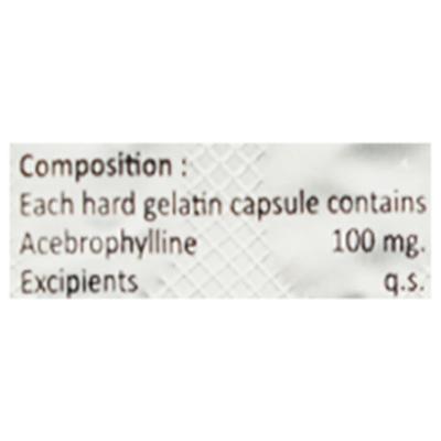 ACEVEL 100mg Capsule 10's - Asthma/COPD-Ast
