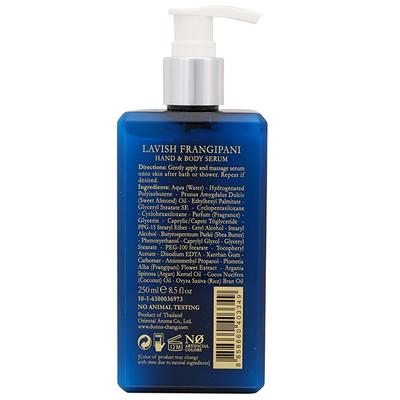 Donna Chang Lavish Frangipani Hand & Body Serum 250 ml - Face Serum