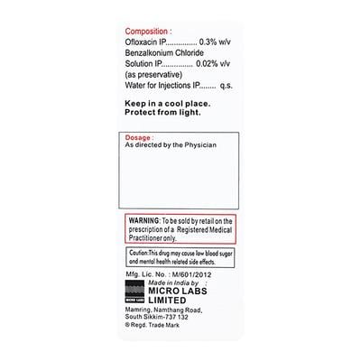 Oflacin Eye/Ear Drops 5ml - Bacterial Infections-OAB