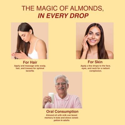 Dabur Roghan Badam Shireen Badam Tail 100 ml (Free Dabur Honey 100 g) 1's - Personal Care (Ayush)