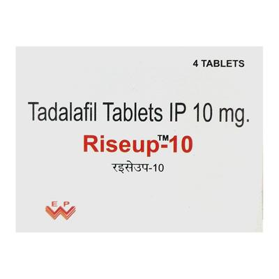 Riseup 10mg Tablet 4'S - Impotence/Erectile Dysfunction (Ed)