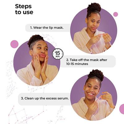 Cosmos by Bewakoof Softening Magic Mineral Lip Mask Powered By Zinc & Olive Oil (Pack of 5) 15 gm - Masks & Peels
