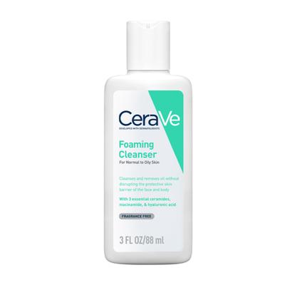 CeraVe Foaming Cleanser For Normal To Oily Skin 88 ml - Face Wash & Cleansers