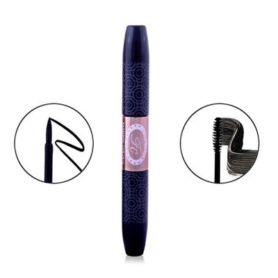 Fashion Colour Precious Gift 2 In 1 Waterproof Mascara & Eyeliner 10gm - Mascaras