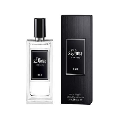 s.Oliver Black Label Men Eau de Toilette Natural Spray 50 ml - Men Perfumes (Edt/Edp)