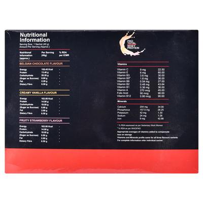Prototal Whey Protein Sachet 15X40gm - Supplements-Ent