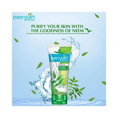Everyuth Naturals Purifying Neem Facewash 150 gm - Face Wash & Cleansers