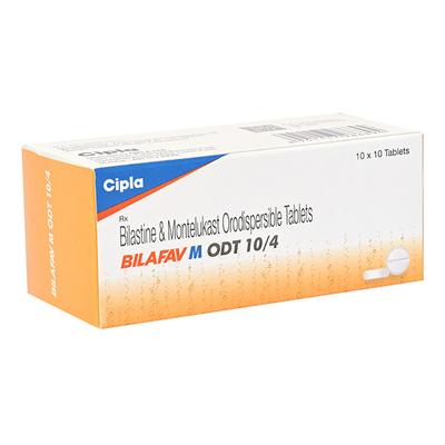 BILAFAV M ODT 10/4 Tablet 10's - Allergies-Ant