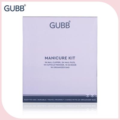 GUBB Manicure Kit with Organizer Bag - Nail Clipper, Scissor, Cuticle Trimmer & 2 Nail Filer 1's - Manicure & Pedicure Kits
