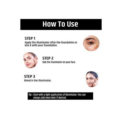 Insight Cosmetics Instant Glow Liquid Illuminator - Bronze 18 ml - Highlighters & Illuminators