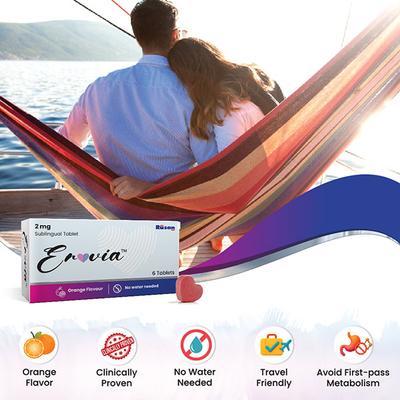 EROVIA 2 MG ORANGE FLAVOUR Sublingual Tablet 6's - Impotence/Erectile Dysfunction (Ed)