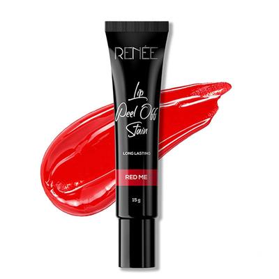 RENEE Lip Peel Off Stain Red Me 15 gm - Lipsticks