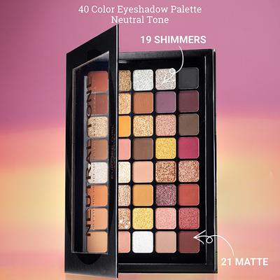 Europe Girl 40 Shade Neutral Tone Eyeshadow NA 40 gm - Eyeshadow, Bases & Primers