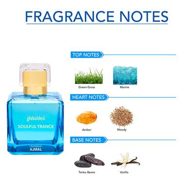 Global Desi Soulful Trance EDP HD & AND Pretty Vogue Body Mist 300 ml - Body Mist/Spray